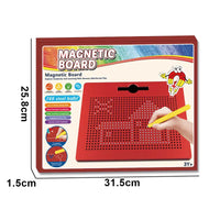 HKM-990547 Magnetic Bead Drawing Board for Kids - Educational Travel Activity Toy