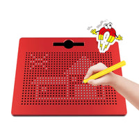 HKM-990547 Magnetic Bead Drawing Board for Kids - Educational Travel Activity Toy