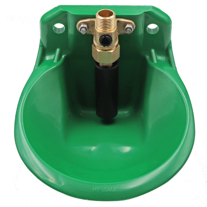 HKM-990611 Automatic Drinking Fountain for Sheep - Durable Plastic Bowl with Valve Options