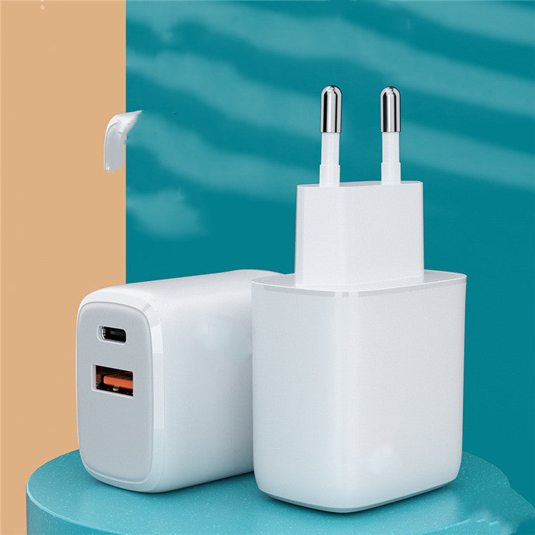 HKM-990803 20W Fast Charge Adapter with Dual Output Port for Multiple Devices
