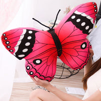 HKM-990867 Girly Heart Butterfly Plush Doll - Soft, Cute, and Delicate Comfort Toy