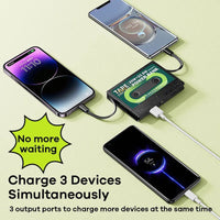 HKM-991123 Portable 10,000mAh Power Bank with Two-Way Fast Charging for Mobile Devices