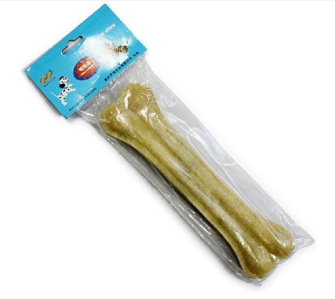 HKM-991187 Buffalo Leather Dog Chews - Molar Training Bones in Multiple Sizes