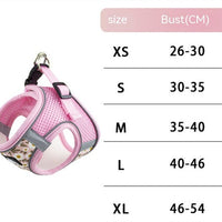 HKM-991251 Breathable Dog and Cat Rope Leash with Anti-Break Chest Strap