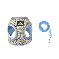 HKM-991251 Breathable Dog and Cat Rope Leash with Anti-Break Chest Strap