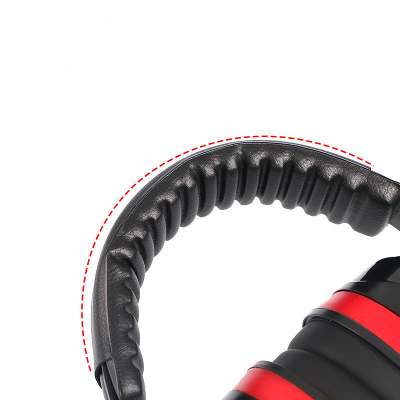 HKM-991251 Noise-Canceling Double-Layer Earmuffs with Adjustable Headband and Comfortable Cup Design