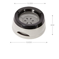 HKM-991251 Pet Water Bowl with Spill-Proof Design - Environmentally Friendly ABS Plastic, Portable & Durable, for Dogs and Cats