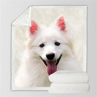 HKM-991315 Double-Sided Flannel Blanket for Air Conditioning - Soft Polyester Fiber, Ins Style, Multiple Fabric Weights