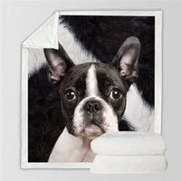 HKM-991315 Double-Sided Flannel Blanket for Air Conditioning - Soft Polyester Fiber, Ins Style, Multiple Fabric Weights