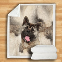 HKM-991315 Double-Sided Flannel Blanket for Air Conditioning - Soft Polyester Fiber, Ins Style, Multiple Fabric Weights