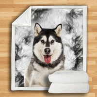 HKM-991315 Double-Sided Flannel Blanket for Air Conditioning - Soft Polyester Fiber, Ins Style, Multiple Fabric Weights