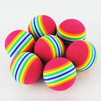 HKM-991507 Rainbow Interactive Cat Ball Toy