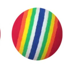 HKM-991507 Rainbow Interactive Cat Ball Toy