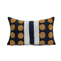 HKM-991699 Geometric Embroidered Pillow Cover in Bohemian Style, 30x50cm and 45x45cm Sizes