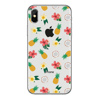 HKM-992147 Cartoon Floral Transparent Phone Case Compatible with iPhone and Other Models