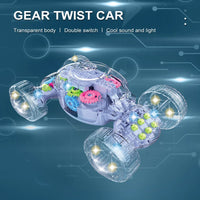 HKM-992147 Electric Gear Twist Car - Light & Music Stunt Truck for Kids 2-13 Years