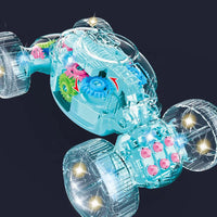 HKM-992147 Electric Gear Twist Car - Light & Music Stunt Truck for Kids 2-13 Years