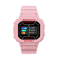 HKM-992403 I3plus Smart Bracelet with Bluetooth Connectivity, Heart Rate & Blood Pressure Monitoring, Pedometer, Music Control, and Weather Features