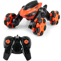 HKM-992467 Remote Control Spinning Drift Stunt Truck for Indoor and Outdoor Fun, 26.5CM 2.4G, Colorful Design