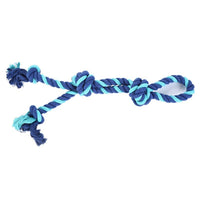 HKM-992531 Cotton Rope Big Knot Chew Toy for Dogs - Molar Teeth Cleaning and Training Aid