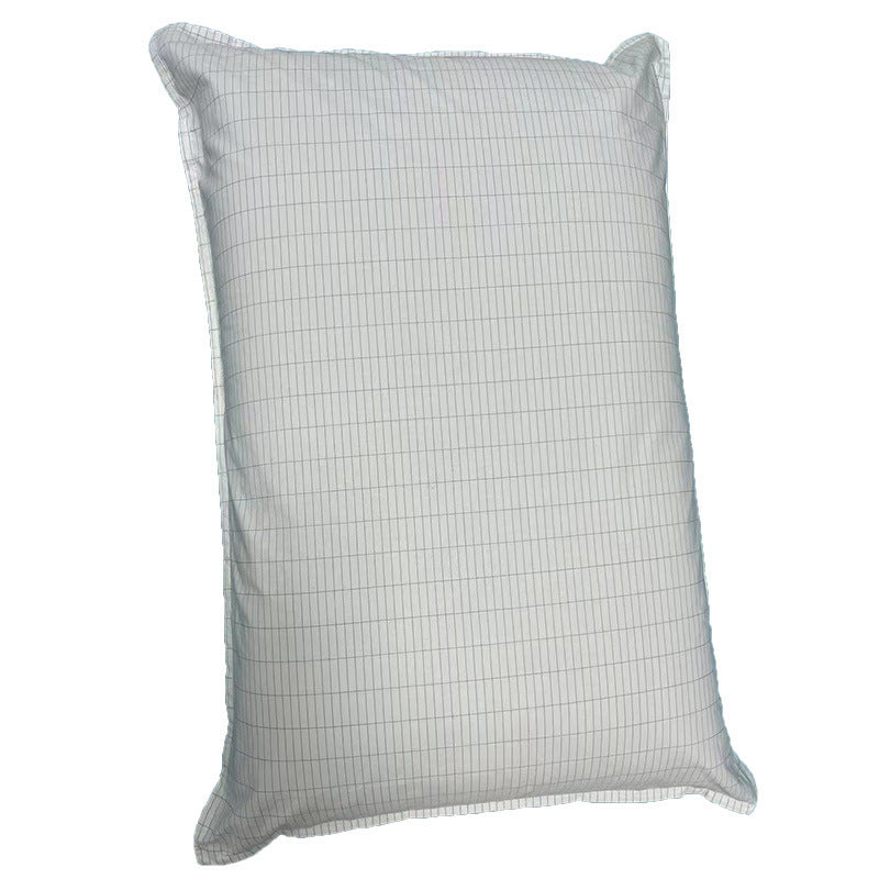 HKM-992851 Grounding Gas Conductive Silver Fiber and Cotton Pillowcase Cover in White
