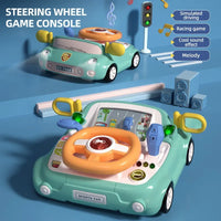 HKM-992851 Musical Steering Wheel Toy for Kids - Interactive Plastic Baby Car Toy for Toddlers
