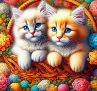 HKM-992979 Animal Pattern Handmade Diamond Stickers - Decorative Canvas Art for Creative Projects