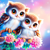 HKM-992979 Animal Pattern Handmade Diamond Stickers - Decorative Canvas Art for Creative Projects