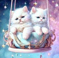 HKM-992979 Animal Pattern Handmade Diamond Stickers - Decorative Canvas Art for Creative Projects