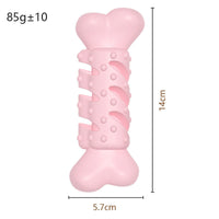 HKM-993491 Durable TPR Dog Chewing Teething Toy in Gentle Orchid, Cherry Blossom, and Avocado Green