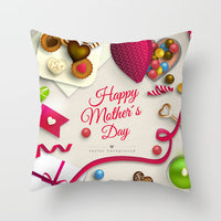 HKM-993491 Peach Skin Cushion Cover 45x45cm with PP Cotton Filling for Home Decor