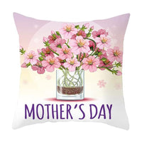 HKM-993491 Peach Skin Cushion Cover 45x45cm with PP Cotton Filling for Home Decor