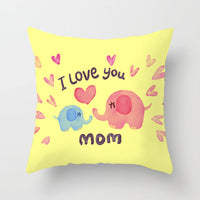HKM-993491 Peach Skin Cushion Cover 45x45cm with PP Cotton Filling for Home Decor