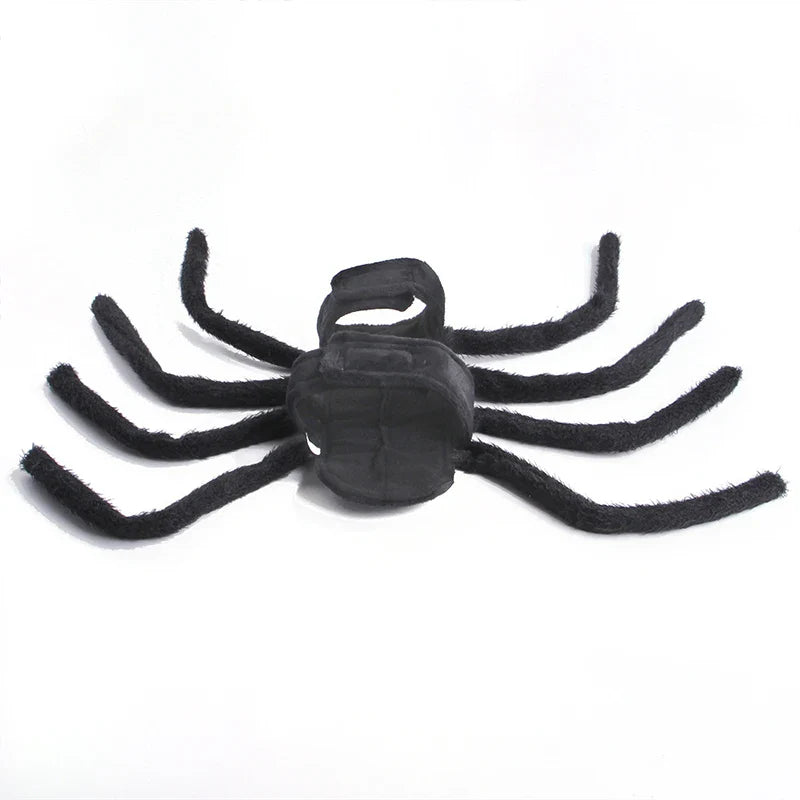 HKM-993619 Cosplay Spider Costume for Dogs and Cats - Eco-Friendly Pet Clothing for Halloween Parties