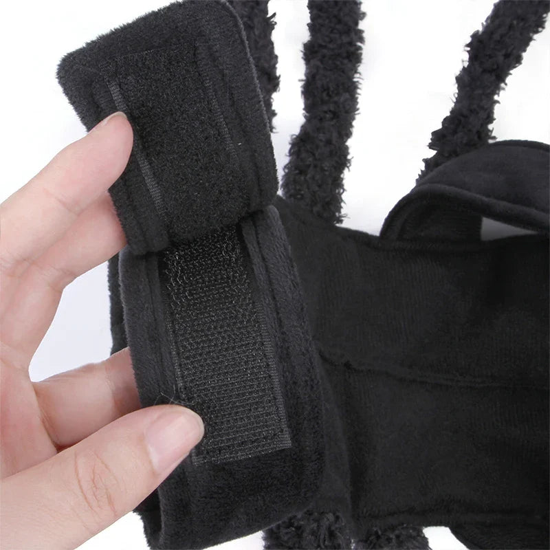 HKM-993619 Cosplay Spider Costume for Dogs and Cats - Eco-Friendly Pet Clothing for Halloween Parties