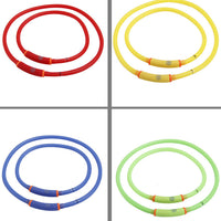 HKM-993747 Round Tube Waterproof LED Luminous Pet Dog Collar