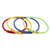 HKM-993747 Round Tube Waterproof LED Luminous Pet Dog Collar