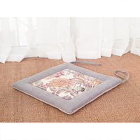 HKM-994003 Linen Strap Non-slip Chair Cushion 40x40cm for Living Room, Dining, and Outdoor Use