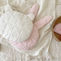 HKM-994515 Cartoon Pattern Pure Cotton Baby Pillow - Durable, Machine Washable, 27x30 CM