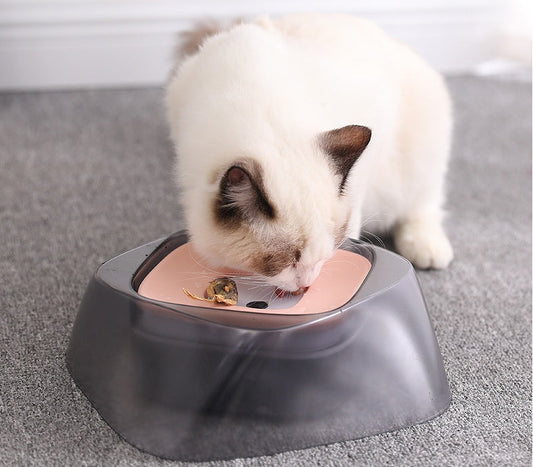 HKM-994707 Automatic Anti-Spill Pet Bowl with Adjustable Design for Dogs and Cats
