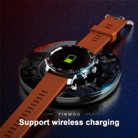 HKM-994707 Smart Watch with Wireless Charging and 1.3-Inch Touchscreen Display