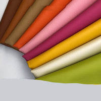 HKM-995027 Lychee Pattern PVC Leather Fabric for Furniture, Bags, Shoes, and More - Variety of Colors Available