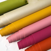 HKM-995027 Lychee Pattern PVC Leather Fabric for Furniture, Bags, Shoes, and More - Variety of Colors Available