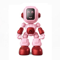 HKM-995155 Battery Operated Humanoid Robot Toy for Kids with Sound, Educational Diecast Model, Ages 2-7