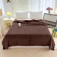 HKM-995347 Four Seasons Multifunctional Soft Polyester Fiber Blanket in Various Sizes and Colors