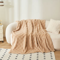 HKM-995347 Four Seasons Multifunctional Soft Polyester Fiber Blanket in Various Sizes and Colors