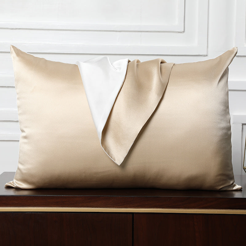 HKM-995667 Mulberry Silk Envelope Pillowcase for Single Latex Pillow - Available in Various Colors & Styles