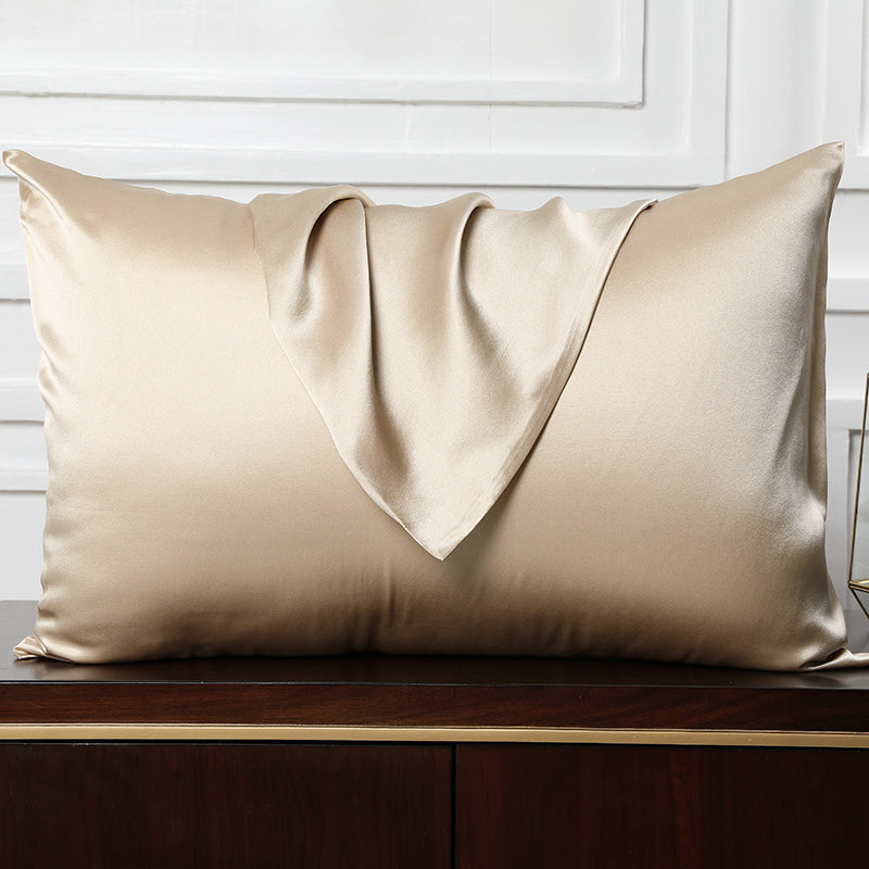 HKM-995667 Mulberry Silk Envelope Pillowcase for Single Latex Pillow - Available in Various Colors & Styles