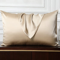 HKM-995667 Mulberry Silk Envelope Pillowcase for Single Latex Pillow - Available in Various Colors & Styles