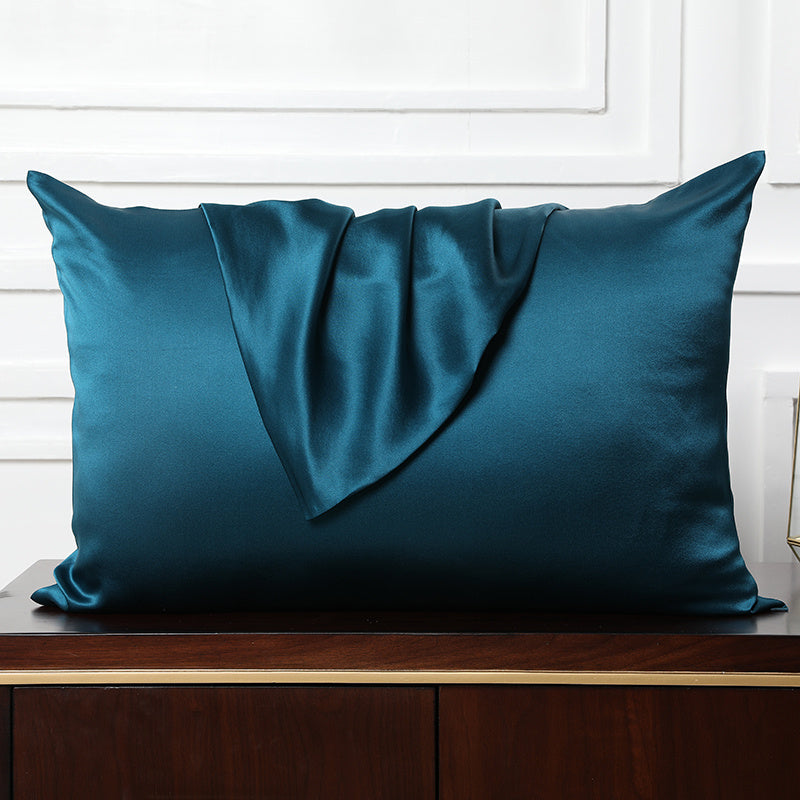 HKM-995667 Mulberry Silk Envelope Pillowcase for Single Latex Pillow - Available in Various Colors & Styles